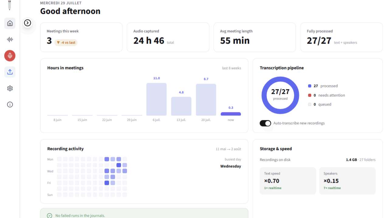 I stopped sending my meetings to the cloud